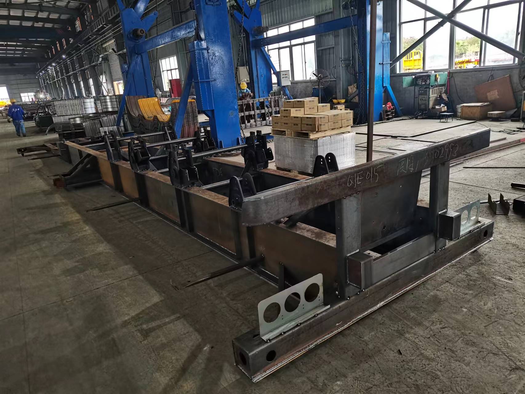 40 fots containerchassis er under produksjon