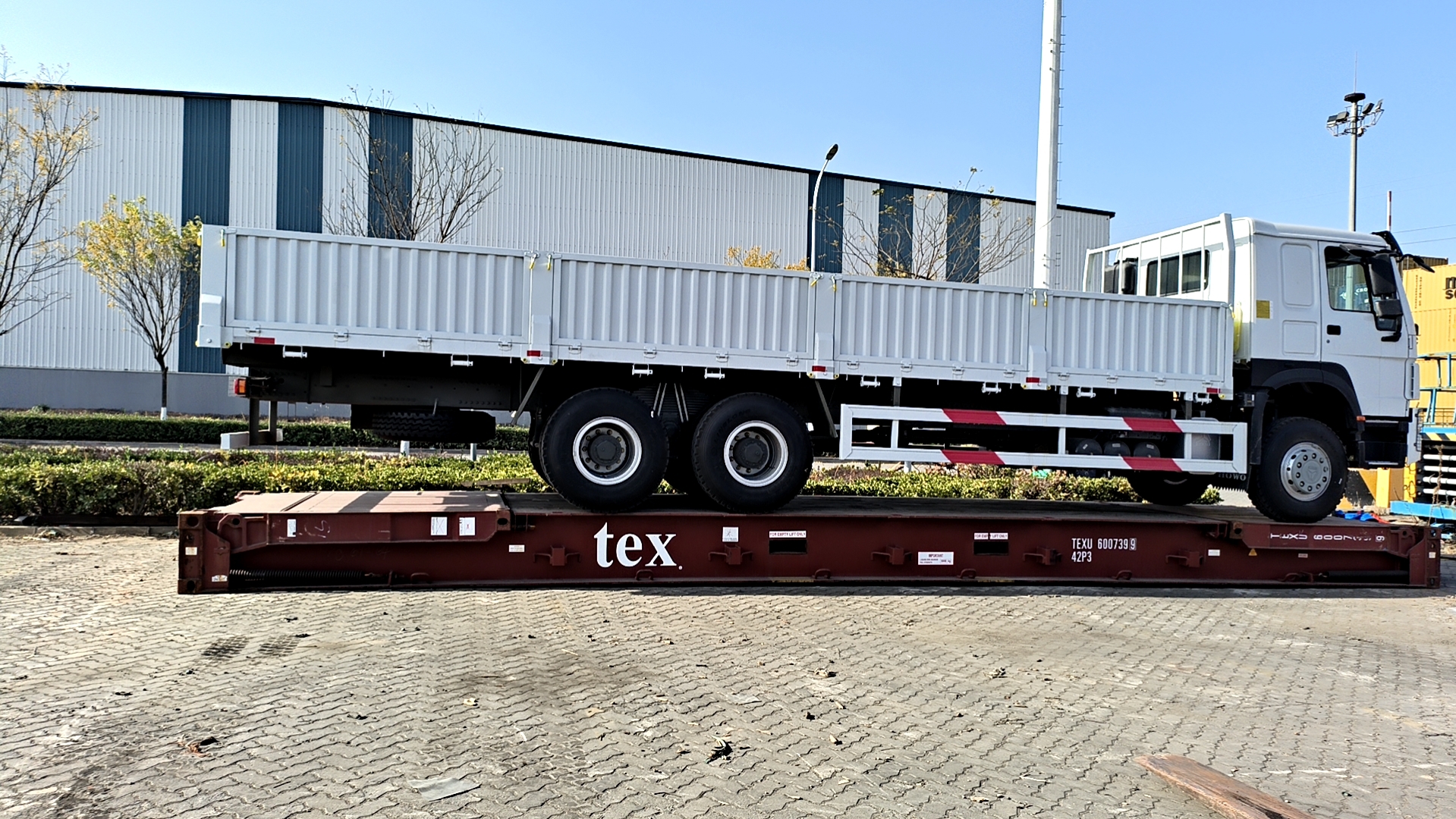 SINOTRUK HOWO 6*4 LAST TRUCK FORSENDELSE TIL FILIPPINENE