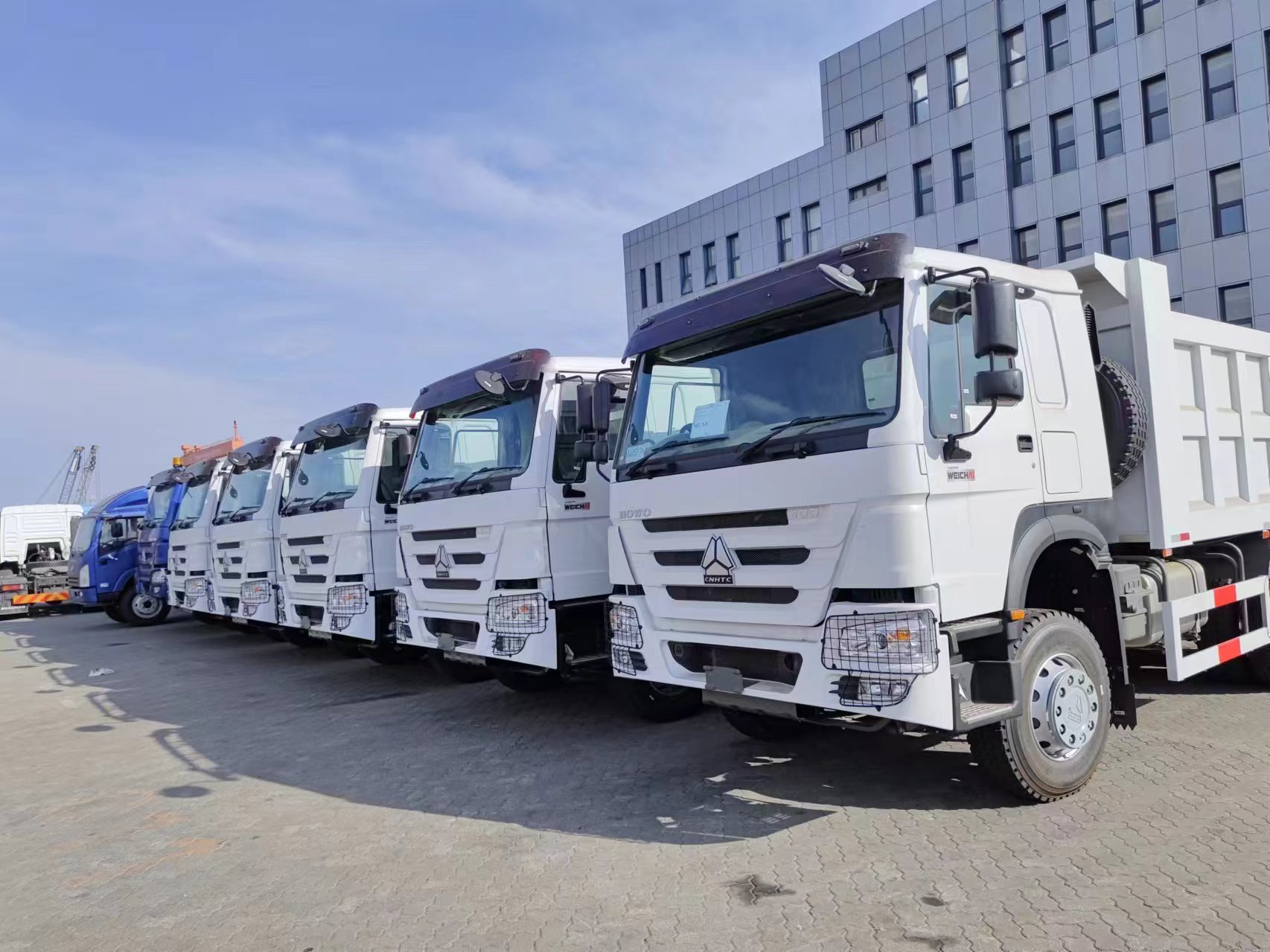 Sinotruk Howo 6*4 Dump Trucks er klare for levering