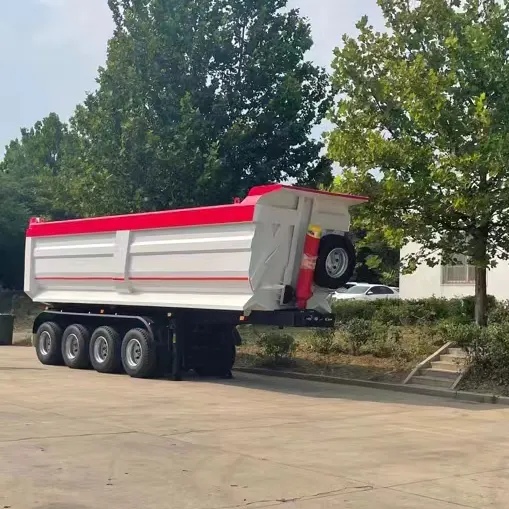 Dump semi -trailer